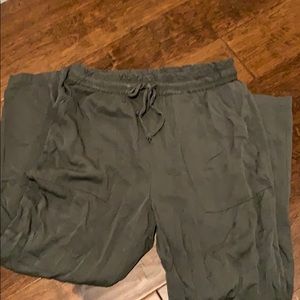 Jacqueline de Yong green tapered viscose pants